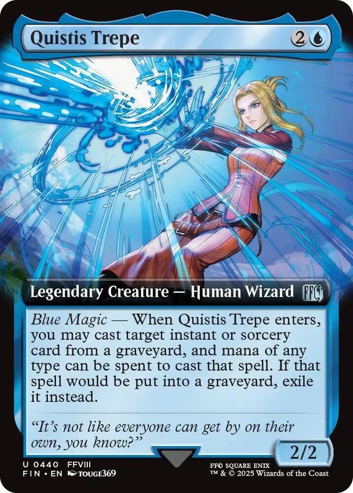 Quistis Trepe  440/309 (FINAL FANTASY)  - Extended Art Foil | Good Games Modbury