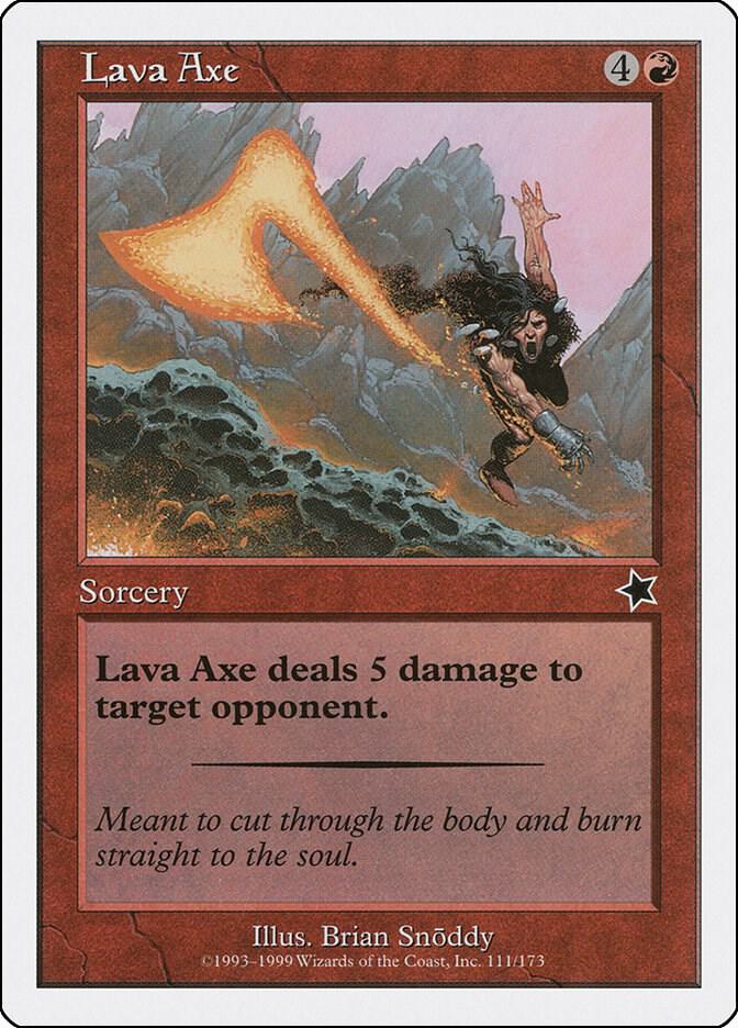 Lava Axe 111/173 (Starter 1999)  | Good Games Modbury