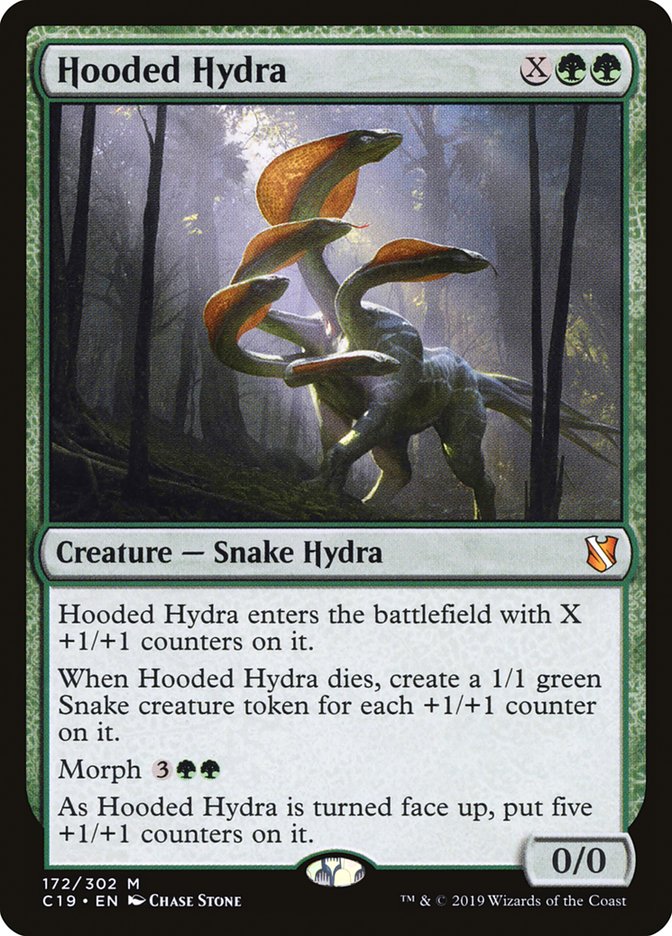 Hooded Hydra [Commander 2019] | Good Games Modbury