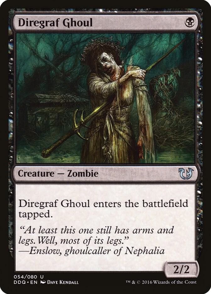 Diregraf Ghoul 54/80 (Duel Decks: Blessed vs. Cursed)  | Good Games Modbury