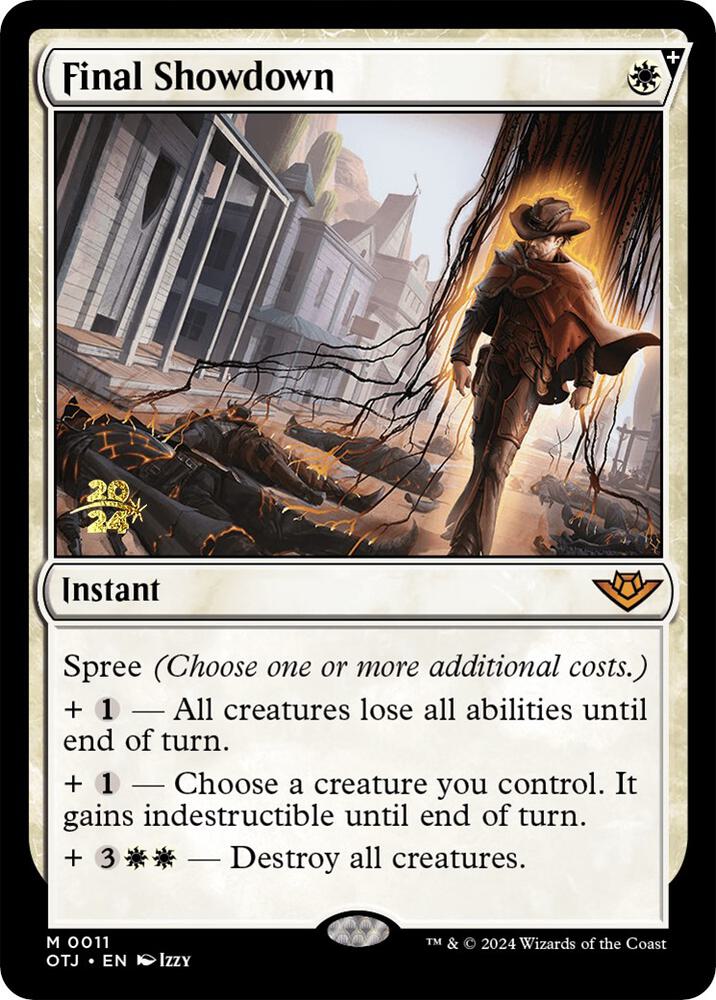 Final Showdown 11s/160 (Prerelease Cards)  - Foil | Good Games Modbury