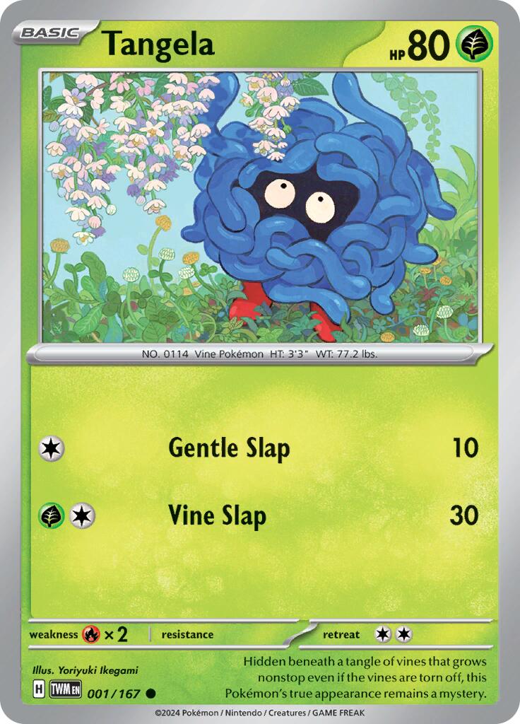 Tangela (001/167) [Scarlet & Violet: Twilight Masquerade] | Good Games Modbury