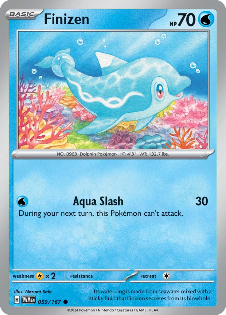 Finizen (059/167) [Scarlet & Violet: Twilight Masquerade] | Good Games Modbury
