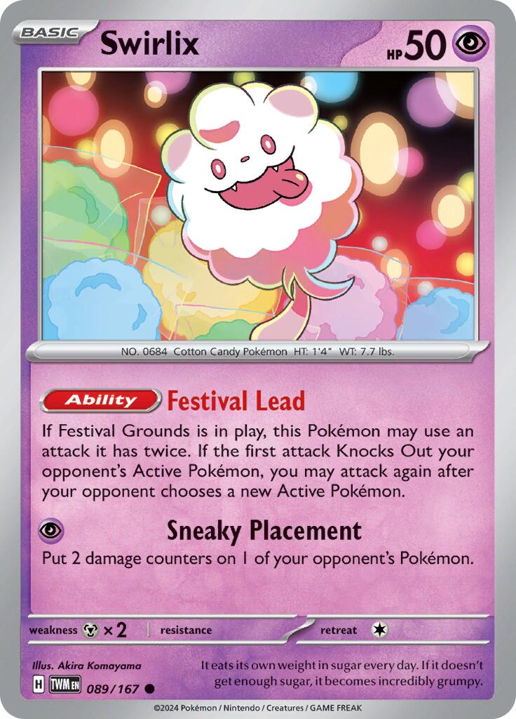 Swirlix (089/167) [Scarlet & Violet: Twilight Masquerade] | Good Games Modbury