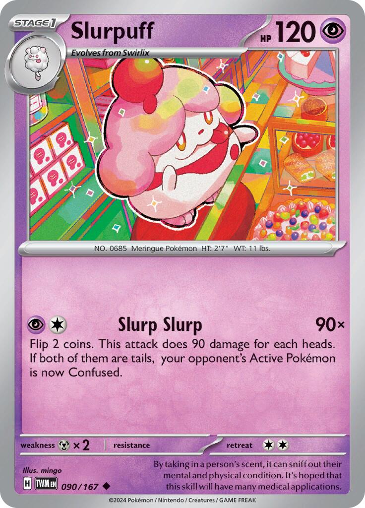 Slurpuff (090/167) [Scarlet & Violet: Twilight Masquerade] | Good Games Modbury