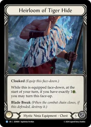 Heirloom of Tiger Hide [ZEN004] (Part the Mistveil) | Good Games Modbury