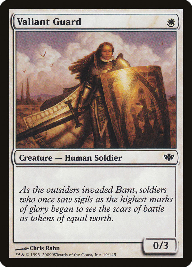 Valiant Guard 19/145 (Conflux)  - Foil | Good Games Modbury