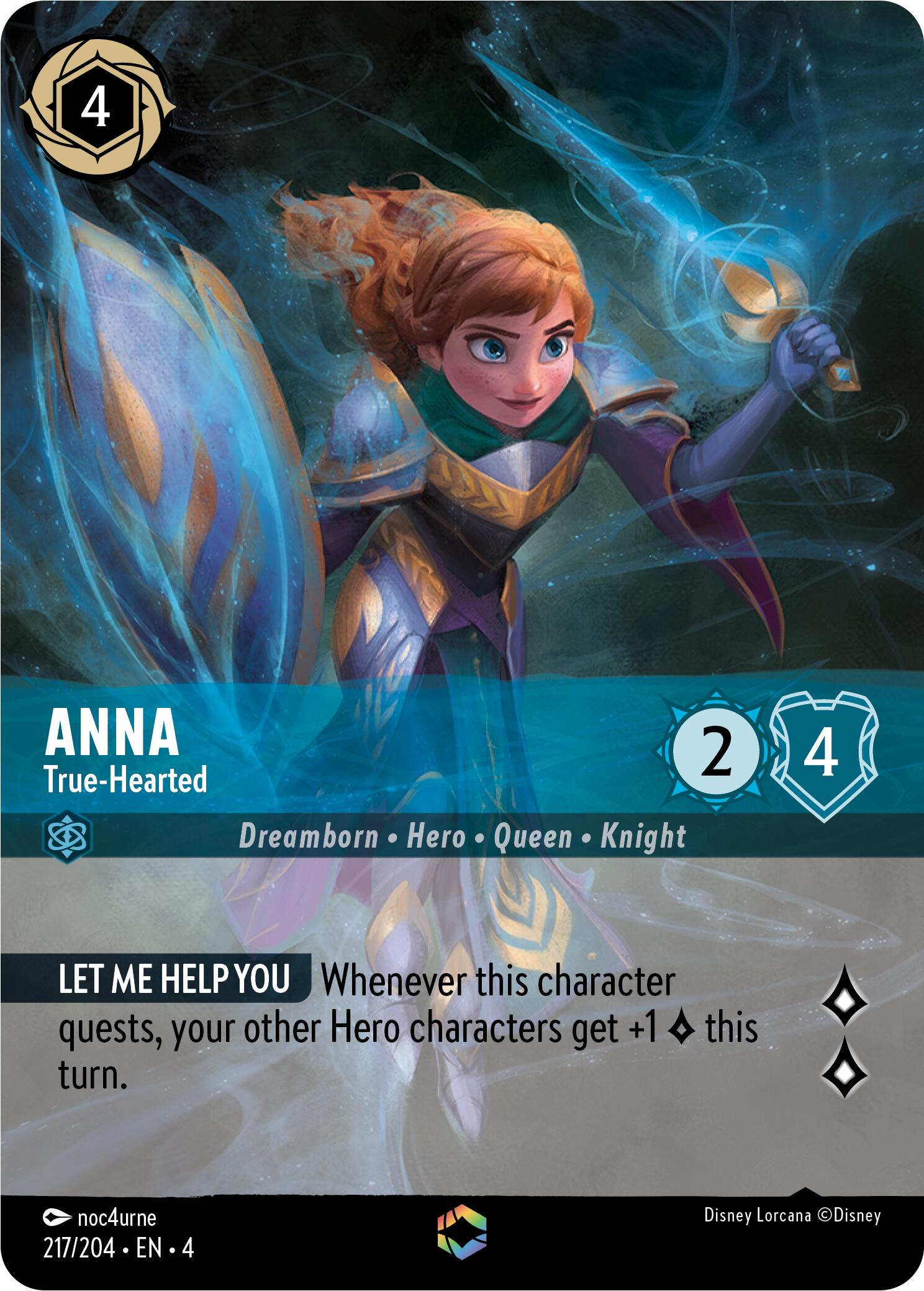 Anna - True-Hearted (Enchanted) (217/204) [Ursula's Return] | Good Games Modbury