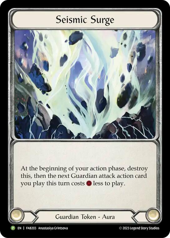 Seismic Surge (Cold Foil) [FAB203] (Promo)  Cold Foil | Good Games Modbury