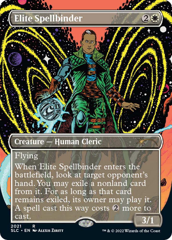 Elite Spellbinder 2021/84 (Secret Lair: 30th Anniversary Countdown Kit)  - Borderless Foil | Good Games Modbury