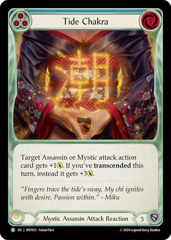 Tide Chakra (Blue) [MST013] (Part the Mistveil) | Good Games Modbury