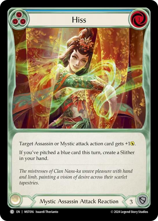 Hiss (Blue) [MST016] (Part the Mistveil) | Good Games Modbury