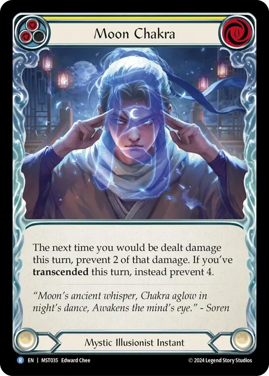 Moon Chakra (Yellow) [MST035] (Part the Mistveil) | Good Games Modbury
