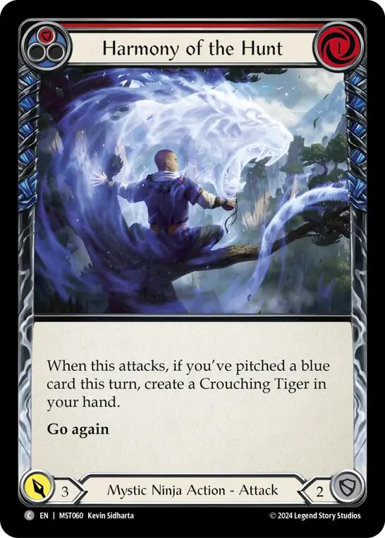Harmony of the Hunt (Red) [MST060] (Part the Mistveil) | Good Games Modbury