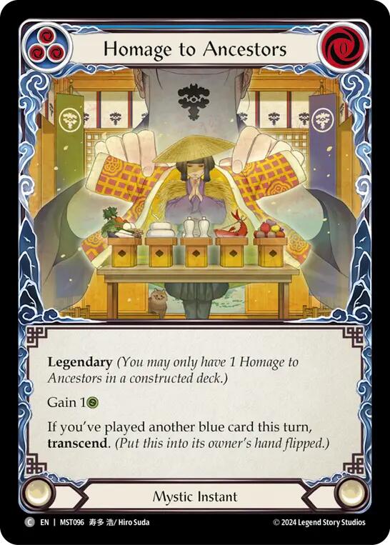 Homage to Ancestors // Inner Chi [MST096] (Part the Mistveil) | Good Games Modbury