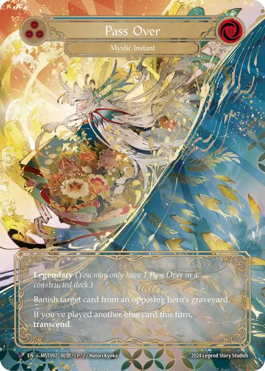 Pass Over // Inner Chi (Marvel) [MST097] (Part the Mistveil)  Cold Foil | Good Games Modbury