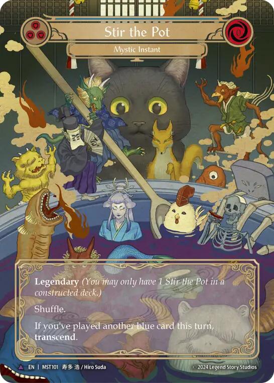 Stir the Pot // Inner Chi (Marvel) [MST101] (Part the Mistveil)  Cold Foil | Good Games Modbury