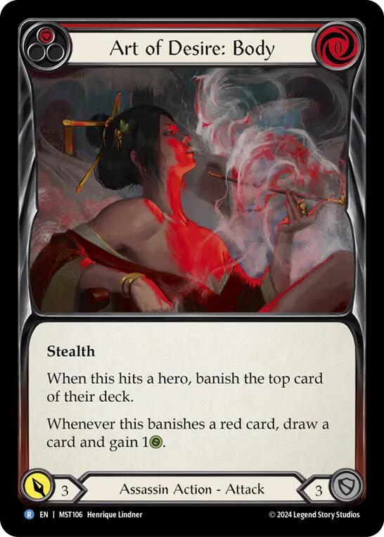 Art of Desire: Body (Red) [MST106] (Part the Mistveil) | Good Games Modbury