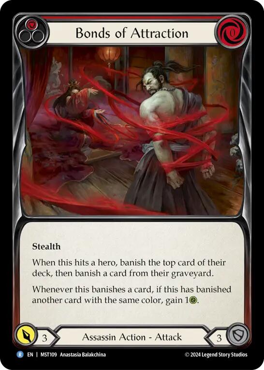 Bonds of Attraction (Red) [MST109] (Part the Mistveil) | Good Games Modbury