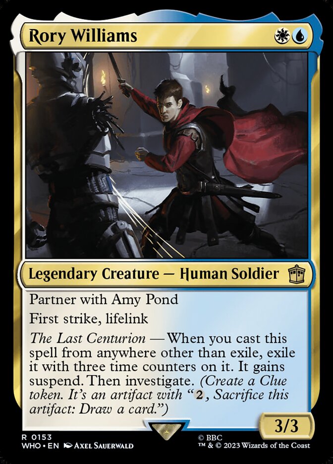 Rory Williams 153/331 (Universes Beyond: Doctor Who)  - Foil | Good Games Modbury