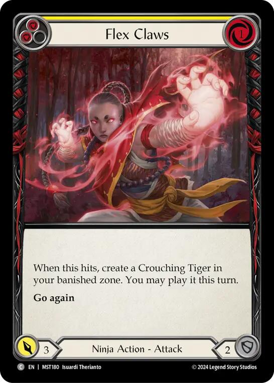 Flex Claws (Yellow) [MST180] (Part the Mistveil) | Good Games Modbury