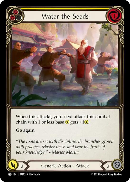 Water the Seeds (Yellow) [MST213] (Part the Mistveil) | Good Games Modbury