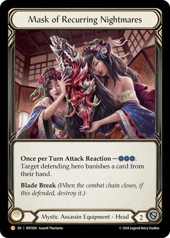 Mask of Recurring Nightmares [MST044] (Part the Mistveil)  Rainbow Foil | Good Games Modbury