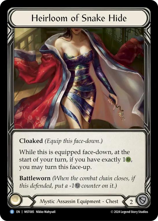 Heirloom of Snake Hide [MST005] (Part the Mistveil) | Good Games Modbury