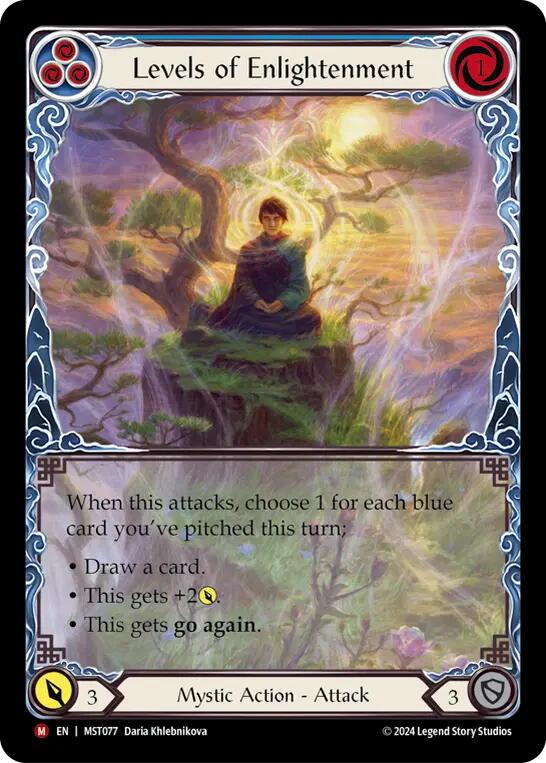 Levels of Enlightenment (Extended Art) [MST077] (Part the Mistveil)  Rainbow Foil | Good Games Modbury