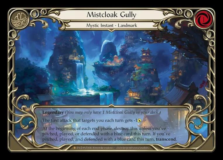Mistcloak Gully // Inner Chi [MST000] (Part the Mistveil)  Rainbow Foil | Good Games Modbury