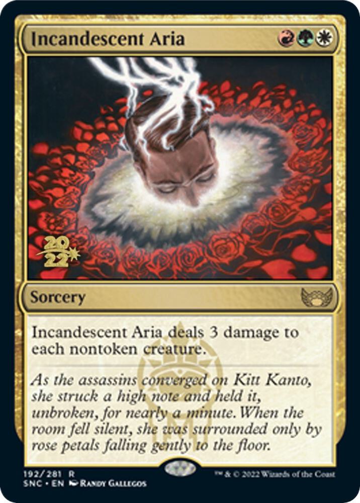 Incandescent Aria 192s/161 (Prerelease Cards)  - Foil | Good Games Modbury