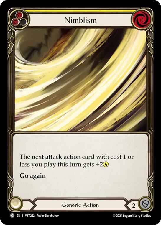 Nimblism (Yellow) [MST222] (Part the Mistveil) | Good Games Modbury
