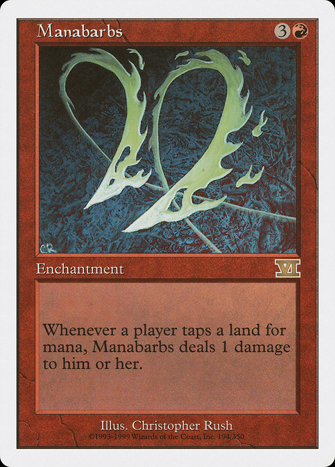 Manabarbs [Classic Sixth Edition] | Good Games Modbury