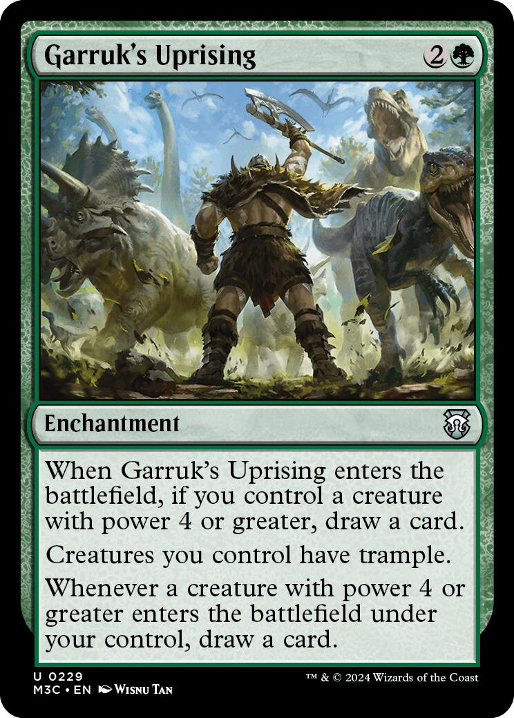 Garruk's Uprising [Modern Horizons 3 Commander] | Good Games Modbury