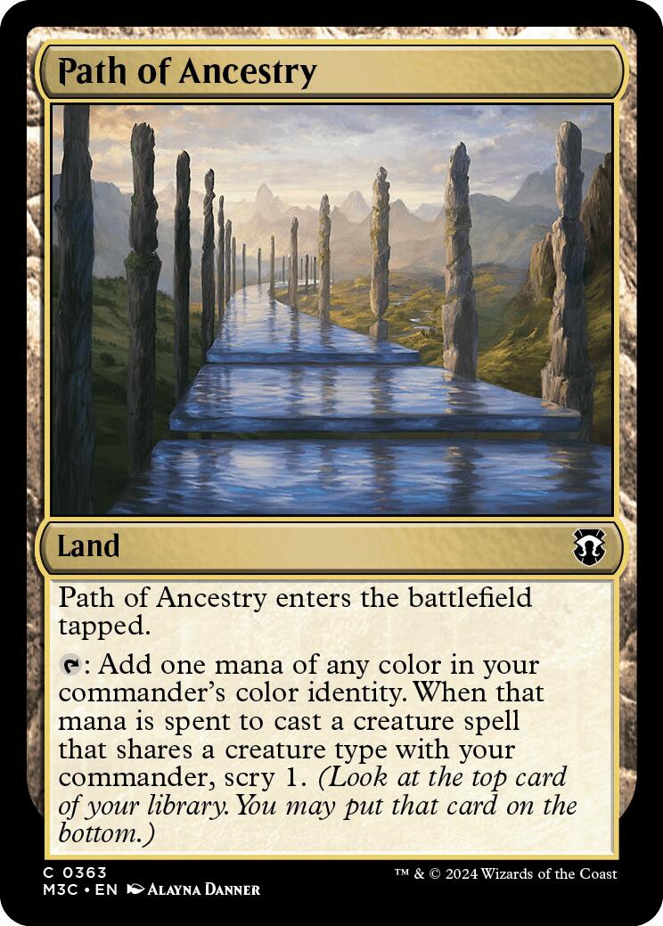 Path of Ancestry [Modern Horizons 3 Commander] | Good Games Modbury