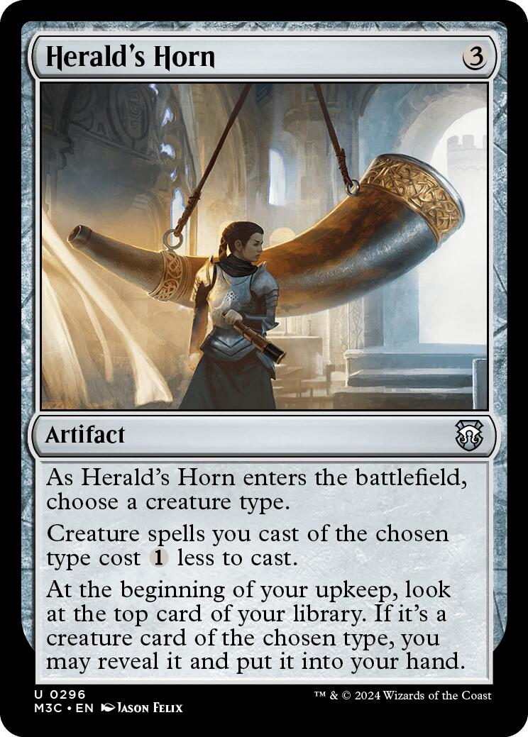 Herald's Horn [Modern Horizons 3 Commander] | Good Games Modbury