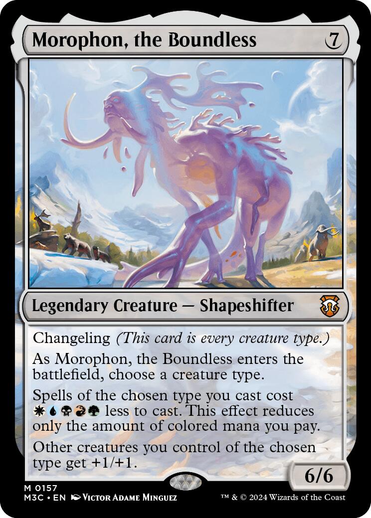 Morophon, the Boundless [Modern Horizons 3 Commander] | Good Games Modbury