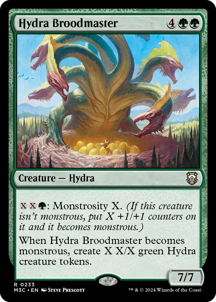 Hydra Broodmaster [Modern Horizons 3 Commander] | Good Games Modbury