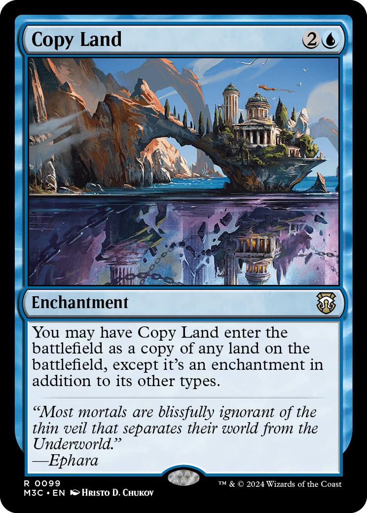 Copy Land [Modern Horizons 3 Commander] | Good Games Modbury