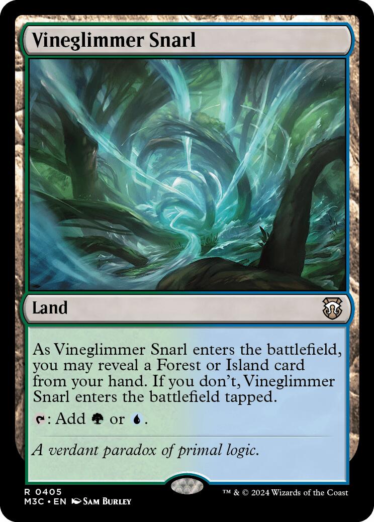 Vineglimmer Snarl [Modern Horizons 3 Commander] | Good Games Modbury