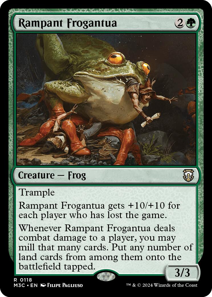 Rampant Frogantua [Modern Horizons 3 Commander] | Good Games Modbury
