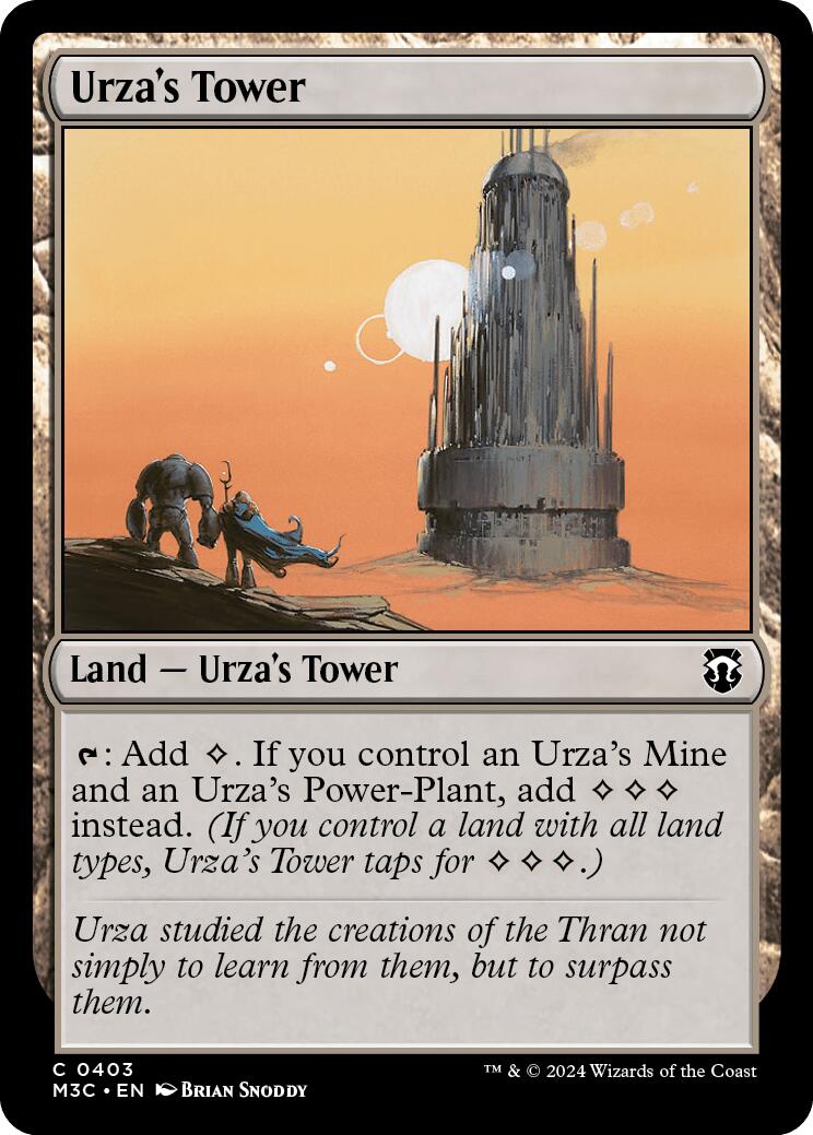 Urza's Tower [Modern Horizons 3 Commander] | Good Games Modbury