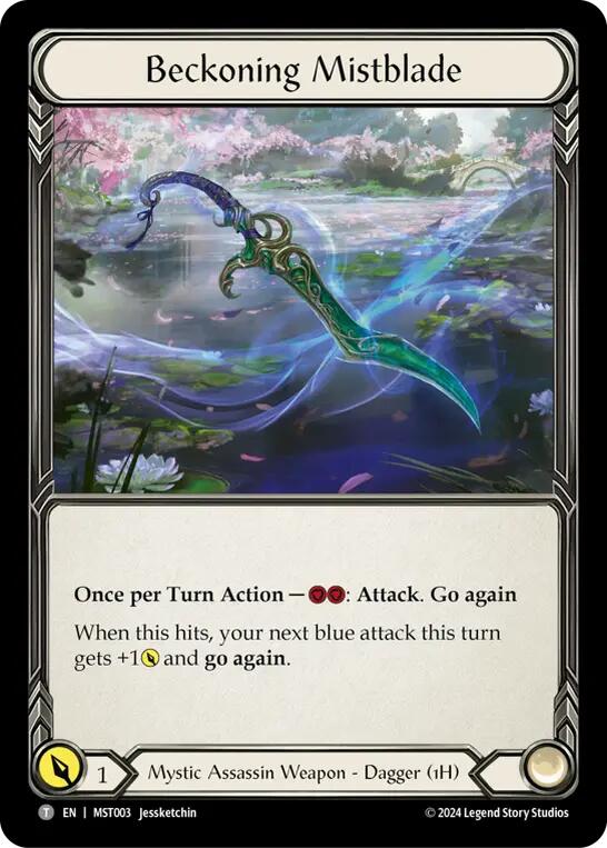 Beckoning Mistblade // Tiger Taming Khakkara [MST003//MST159] (Part the Mistveil) | Good Games Modbury