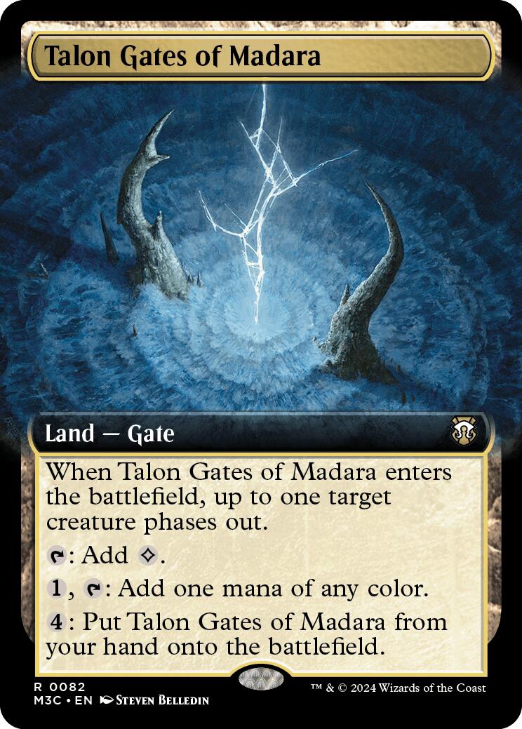 Talon Gates of Madara (Extended Art) [Modern Horizons 3 Commander] | Good Games Modbury