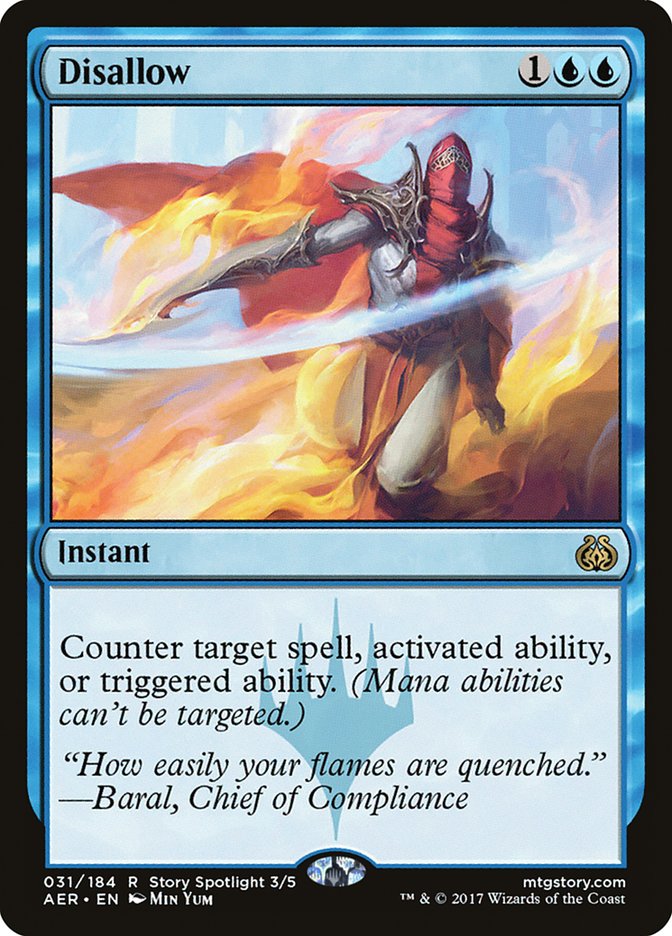 Disallow 31/184 (Aether Revolt)  - Foil | Good Games Modbury