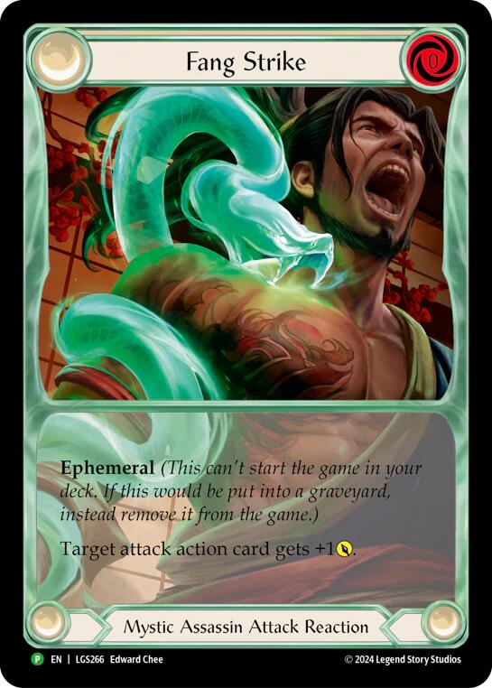 Fang Strike [LGS266] (Promo)  Rainbow Foil | Good Games Modbury
