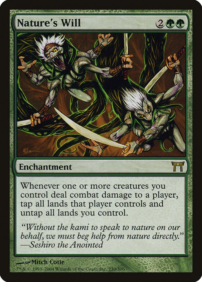 Nature's Will 230/306 (Champions of Kamigawa)  | Good Games Modbury