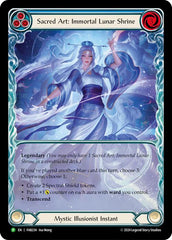 Sacred Art: Immortal Lunar Shrine [FAB234] (Promo)  Rainbow Foil | Good Games Modbury