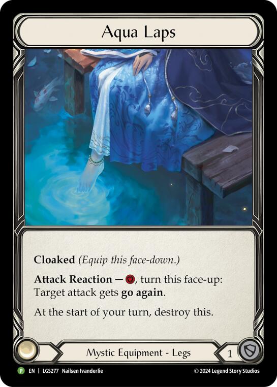 Aqua Laps [LGS277] (Promo)  Rainbow Foil | Good Games Modbury