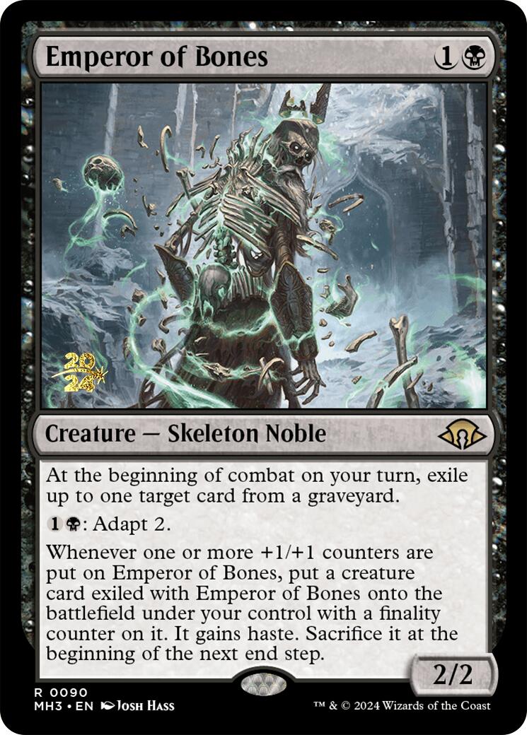 Emperor of Bones [Modern Horizons 3 Prerelese Promos] | Good Games Modbury